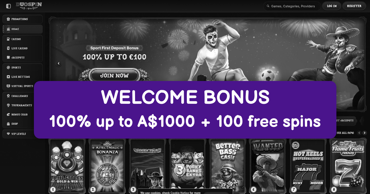 DuoSpin Casino: Australia's Top Online Slots